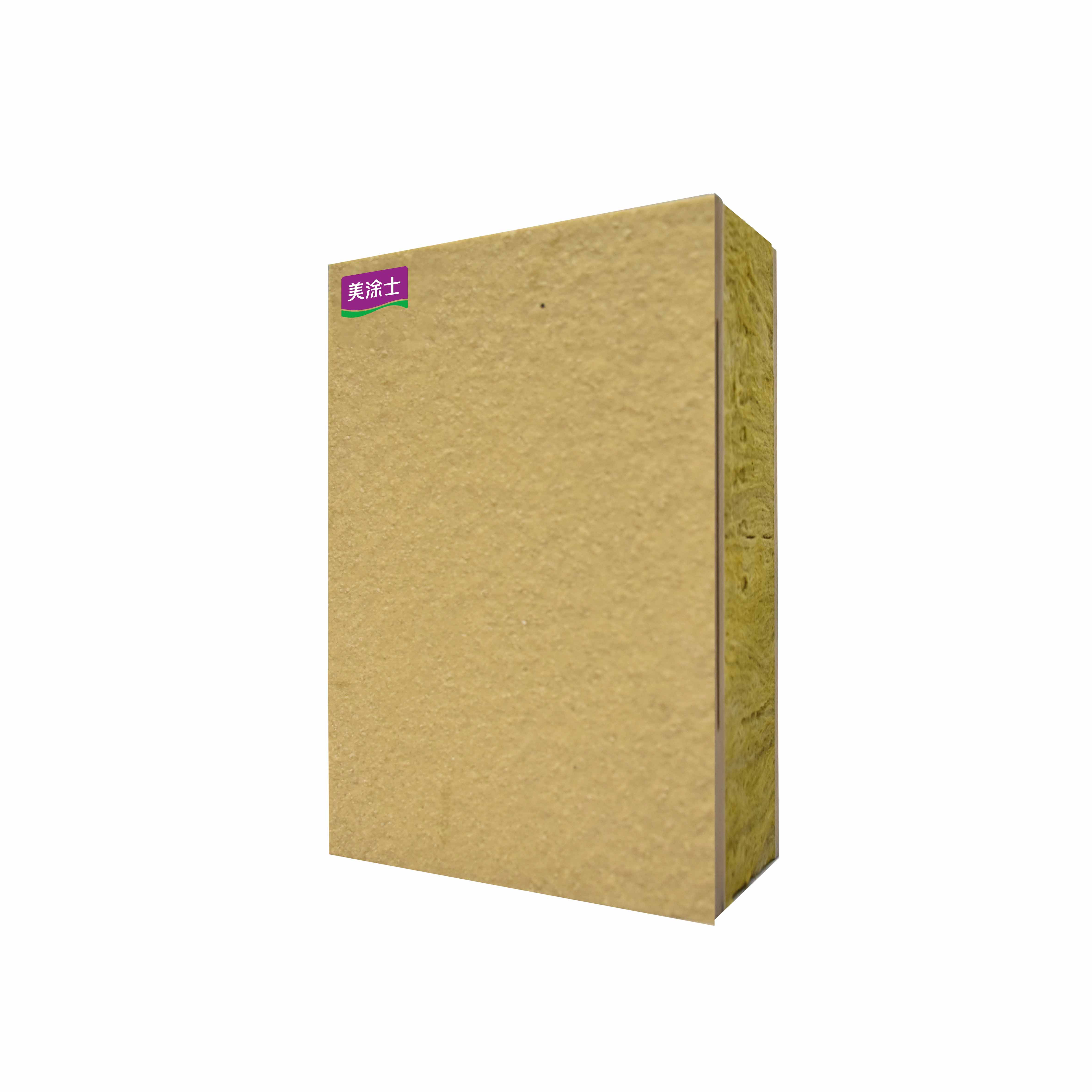 無(wú)機(jī)類—真石漆保溫裝飾一體板